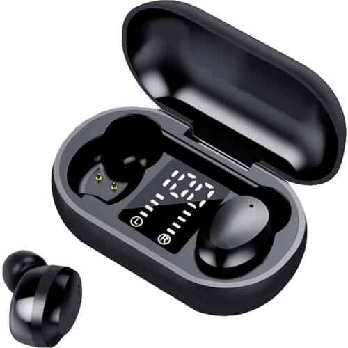TWS Bluetooth 5.0 Earphones Charging Box Wireless Headphone Binaural Stereo Sports Earbuds Headsets With Microphone