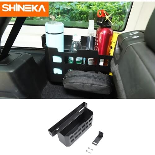 Stowing Tidying For Jeep Wrangler Car Trunk Side Door Storage Bracket Organizer Accessories For Jeep Wrangler TJ JK JL 1996-2020