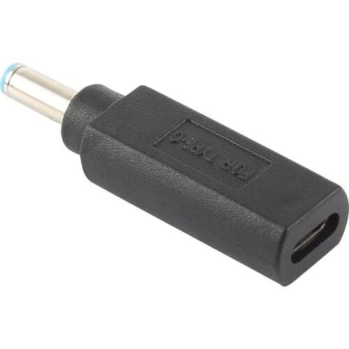 USB-C / Type-C Female to 4.5 x 3.0mm Male Plug Adapter Connector for HP