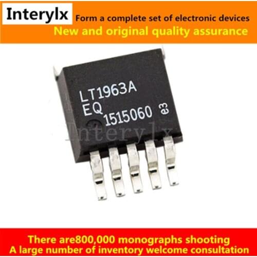 1PCS LT1963AEQ-1.8/1.5/2.5/3.3V-#TRPBF TO263-6 Voltage regulator - linear Chip ic
