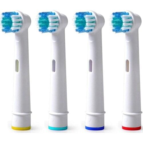 4X Replacement Brush Heads For Oral-B Electric Toothbrush Fit Advance Power/Pro Health/Triumph/3D Excel/Vitality Precision Clean