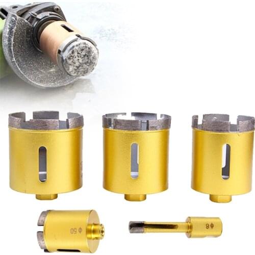 6mm-65mm M10 Angle Grinder Diamond Drill Cutter Saw Core Drill BitHole Opener For Granite Marble Brick Tile Ceramic Concrete