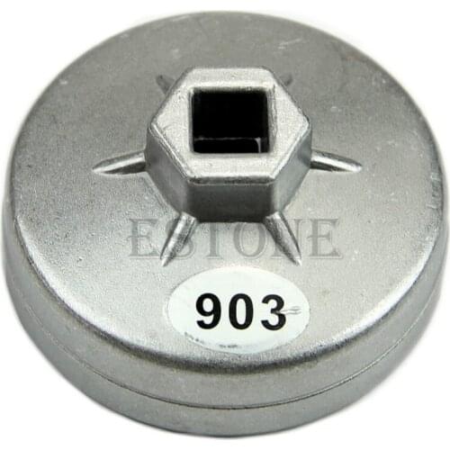 Aluminum Oil Filter Wrench Socket Remover Tool 74mm 14 Flute for BMW AUDI Benz