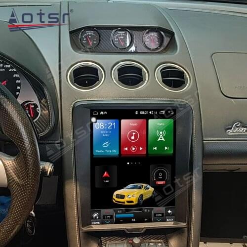 Android 9 Tesla For Lamborghini Gallardo LP 570 LP560 Car DVD player GPS Navigation Auto Radio Stereo Multimedia Player HeadUnit