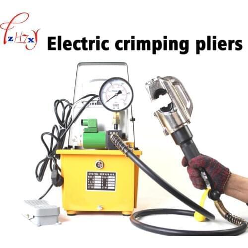 Hydraulic plierss CYO-400B+CP-70 electric pump,solenoid valve portable pressure line hydraulic clamp 16-400mm2 1pc