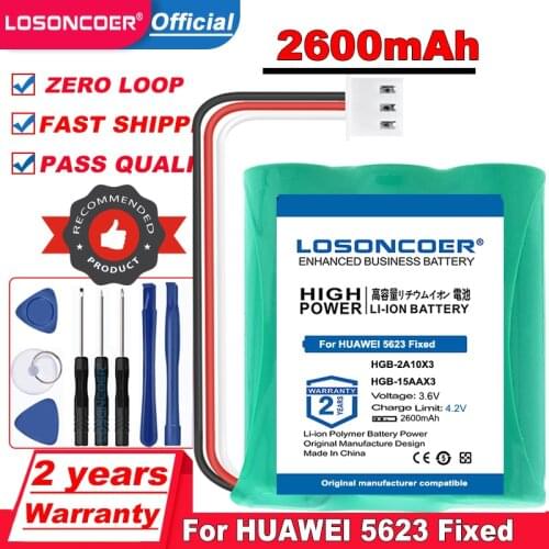 Top Brand 100% New HGB-2A10x3 Battery for HUAWEI 5623 Fixed Wireless Phone ETS3125i E5172 ETS5623 2222+515H E5172s-515 in stock