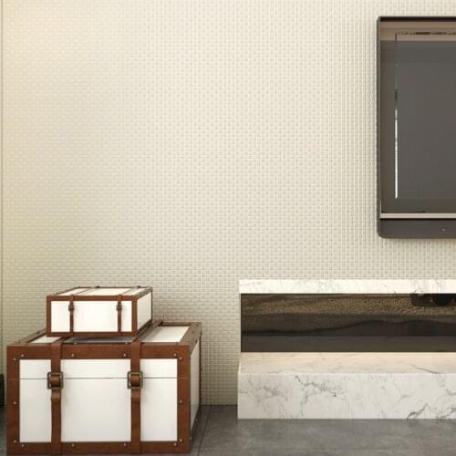 Beibehang environmental protection Korean wallpaper living room modern simple solid color non-woven wallpaper papel de parede