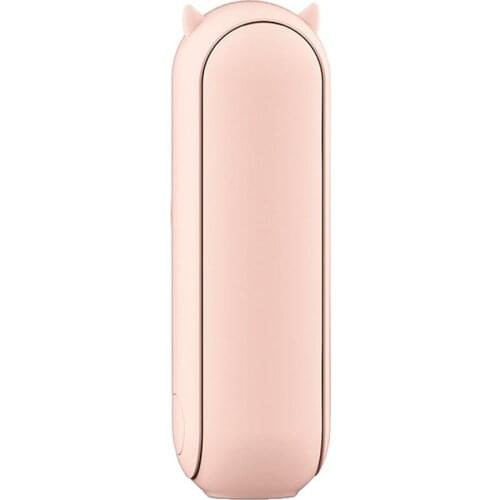 Creative Portable USB Handheld Foldable Small Fan With TPE Soft Rubber Leaf Automatic Stop Protection Design Fan