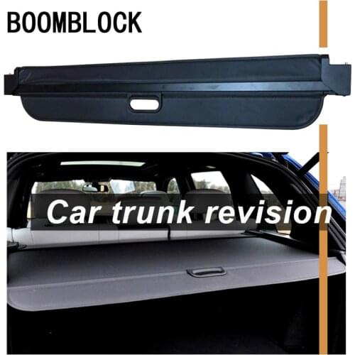 Auto Car Rear Trunk Cargo Shelf Cover For BMW X5 E70 F15 2018-2007 Car Rear Tail Racks Retractable Curtain Spacer Accessories
