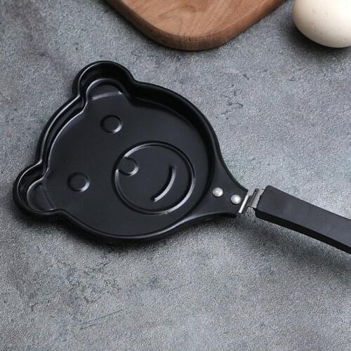 Mini Egg Breakfast Fryer Multi-styles Non-stick Pan Pancakes Crepe Pan Molds For Home Kitchen JDH88