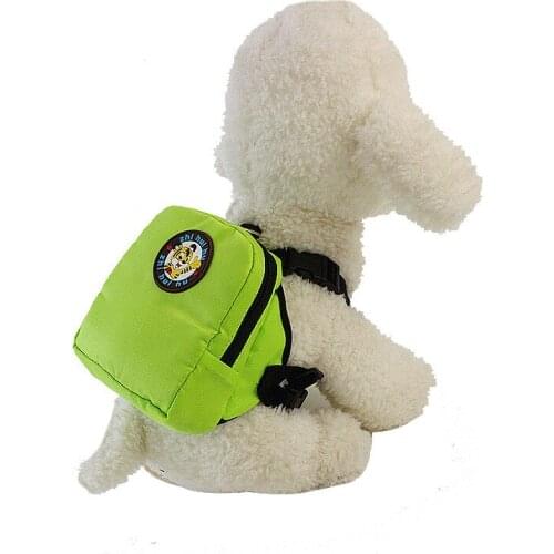 Fashion Dog Harness with Leash for Samll Dogs Cats Include Snack Bags for Walking