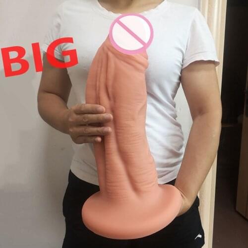 Huge Anal Dildo Realistic Penis Vagina Masturbation With Suction Cup Big Dick Anus Dilator BDSM Intimate Sex Toys For Men Woman