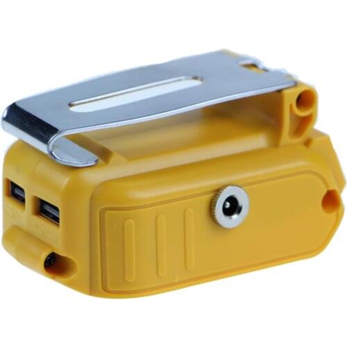 ABS Lithium Battery Converter Replacement Durable Practical 4.33x3.54x2.76' Suitable for Decker 18V, 20V Batteries
