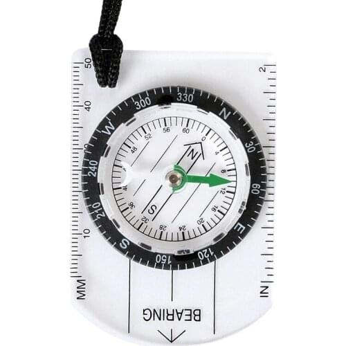 Professional Outdoor Camping Compass Refers To The North Needle Map Scale Compass Equipment Multi-Functional Compass Tools
