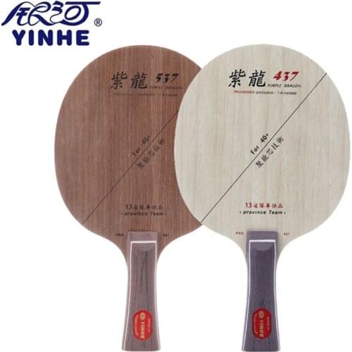 Yinhe Purple Dragon 537s PD / 437s OFF Table Tennis Blade for Racket for 40+ new material ball
