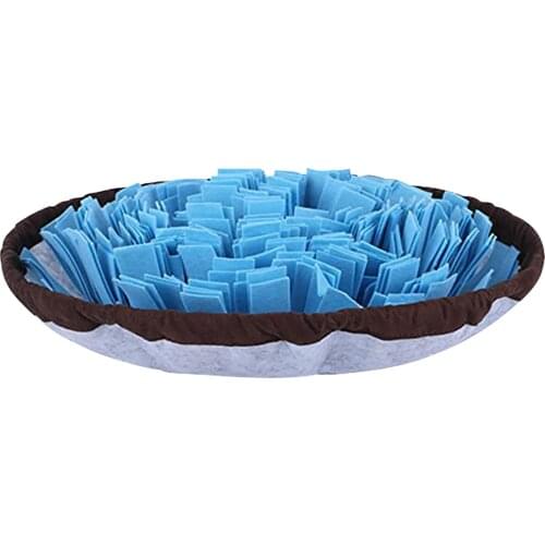 Pet Sniff Pad Adjustable Waterproof Food Mat Polar Fleece Chewy Fabric Cushion Snacks Food Mat Cushion Dogs Smell Training