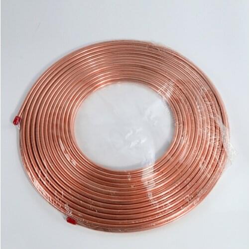 T2 purple copper tube 9.5mm Soft Copper Pipe capillary tube copper Copper line