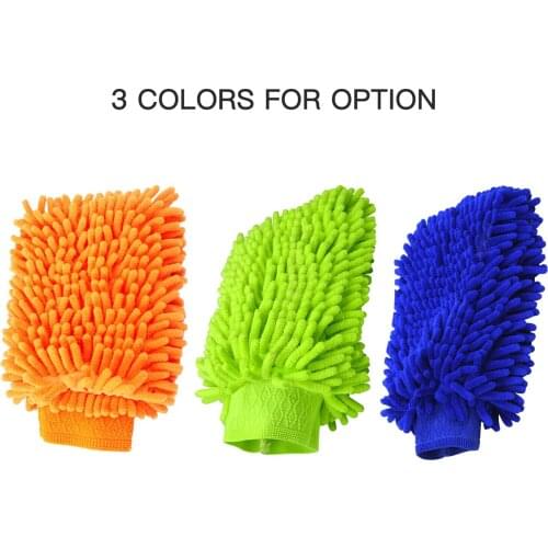 1PCS Car Wash Mitt Chenille Microfiber Premium Scratch-Free Car Wash Glove Sponge Car wash tools