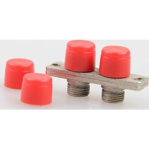 10PCS/bag FC Duplex mode Fiber optic Adapter Optical fiber coupler FC UPC Fiber flange FC PC APC connector factory