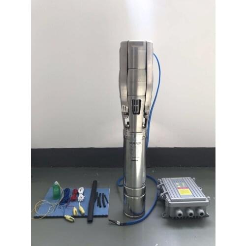 1350W Free Shipping 5 inch Centrifugal Solar Water Pump 3 years warranty with Free MPPT Controller 5SSC36/18-D90/1350