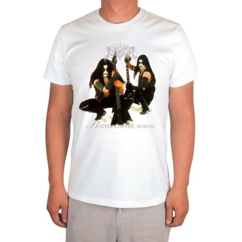 15 designs Summer Style Norway Immortal Rock white black shirt Rocker death heavy black metal mma fitness Rocker guitar hero