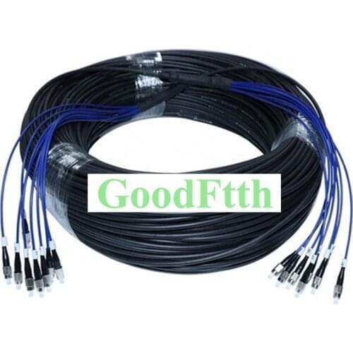 Tactical Field Armoured armored Patch Cord FC-FC UPC SM 8 Cores TPU GoodFtth 10-50m