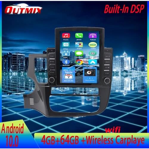 Car Radio For Mitsubishi/Outlander 3 2012-2018 2 din Android 10.0 Autoradio Multimedia GPS DVR Camera RAM 4GB ROM 64GB USB