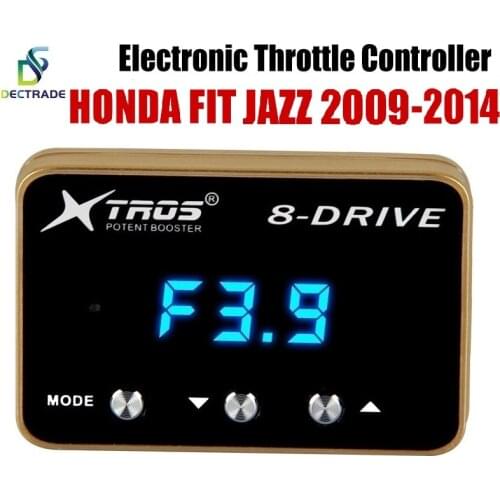 DECTRADE Car Electronic Throttle Controller Racing Accelerator Potent Booster For Honda Fit Jazz 2009-2014 Tuning Parts 8 Drive