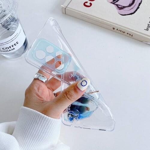 A52 Phone Case Watercolor Painting Phone Case For Samsung Galaxy A72 A52 A32 A12 A82 A22 Funda Clear Shockproof Soft Slim Caqa