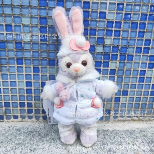 Duffy Bear Series Rabbit down Jacket Shelliemay Tony StellaLou Plush Doll Toy Doll Pendant Brooch
