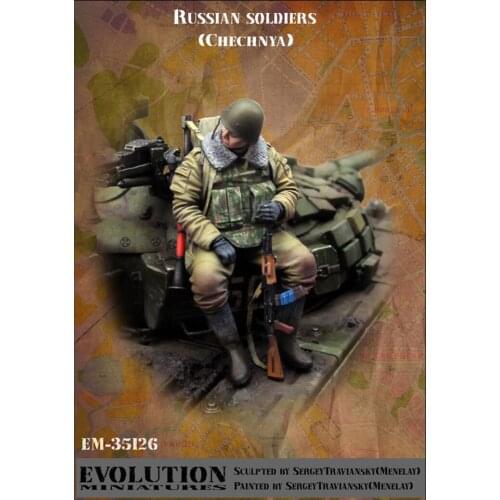 1/35 Resin Figure Soldier Model World War II Russian Tank Soldier Unpainted Free Shipping