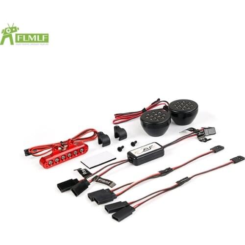 LED Brake Light Kit and Aluminum Mount Fit 1/5 Baja 5B SS 2.0 King Motor and Rovan Baja Buggies Include Tail Light Bracket