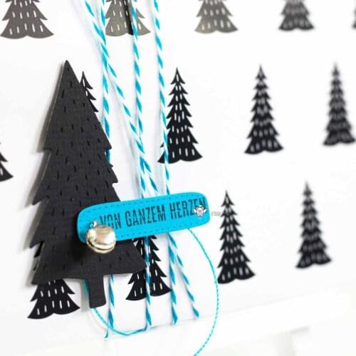 Mmao Crafts Metal Steel Cutting Dies New 3Pcs Christmas tree Stencil For DIY Scrapbooking Paper/photo Cards Embossing Dies