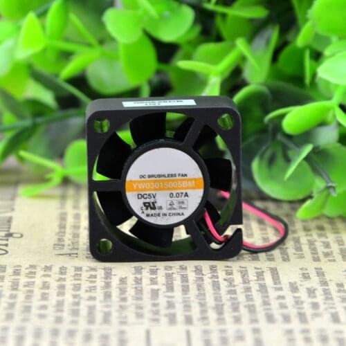 Brand new original YW03015005BM 5V 0.07A 3CM cm 3015 mute double ball notebook fan