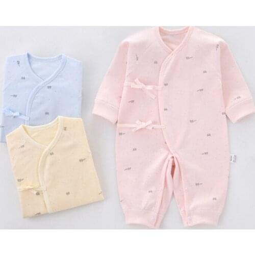 Baby Boys Girls Clothes Newborn Romper Bodysuit Cotton Long Sleeve Spring Summer Fall Jumpsuit Playsuit Newborn Onesie Costume