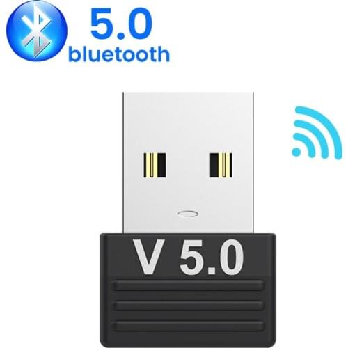 USB 5.0 Bluetooth Adapter Bluetooth Transmitter Audio Receiver Bluetooth Dongle USB Wireless Adapter For PC Computer And Laptop