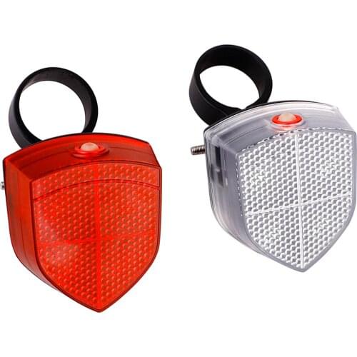 Bike Tail Light Waterproof 4LEDs Rear Tail Light Night Riding Cycling Warning Light with 3 Modes Cycling Bicycle Accessories