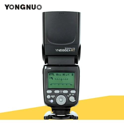 Yongnuo YN686EX-RT 2000mAh Li-ion Battery Speedlite GN60 2.4G Wireless HSS 1/8000s TTL/M/MULTI Flash Light YN686 for Canon DSLR
