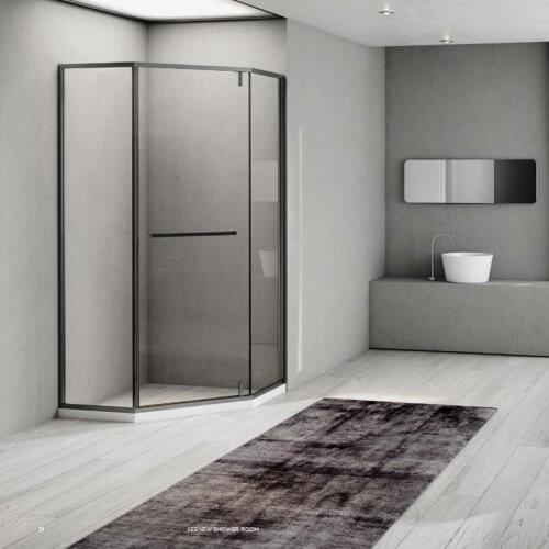 Bathroom, bath room, dry and wet separation, bathroom, shower room, partition, household bath room, glass door, simple bath scre