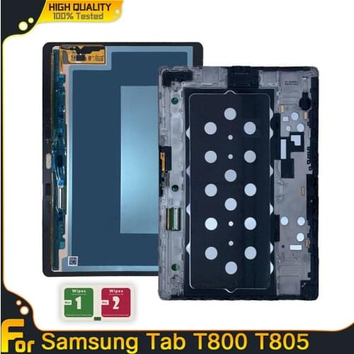 LCD Display For Samsung GALAXY Tab S T800 T805 SM-T800 Tablet LCD Touch Screen Digitizer Sensors Assembly Panel Replacement