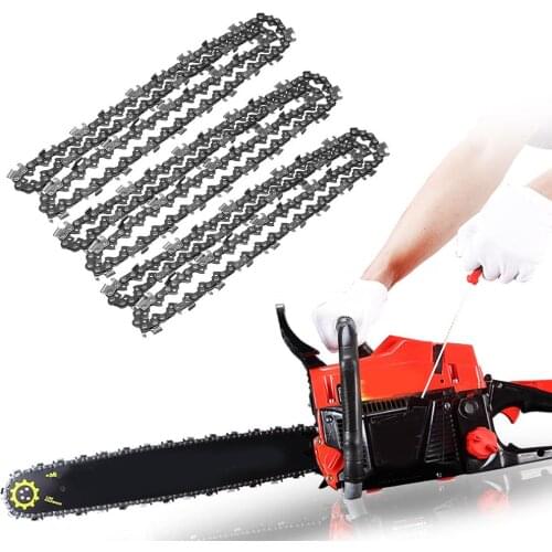 3pcs 20Inch 325 058 76DL Chainsaw Chain Saw Replaces For Baumr-Ag SX62 Electrical Tools Accessories For Semi Chisel Skip Tooth