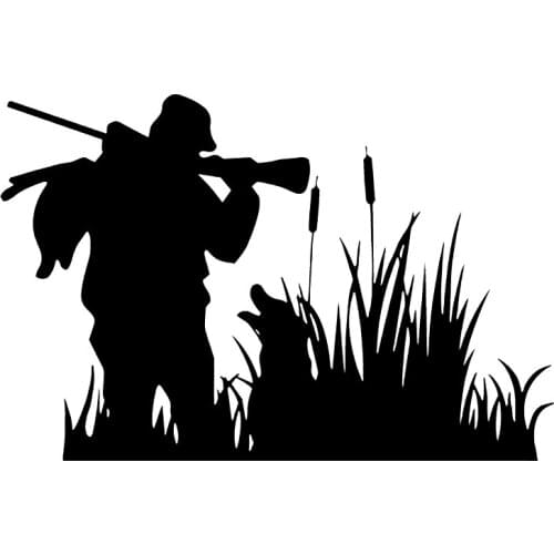 S50783# Various Sizes Car Stickers Vinyl Decal Wild Wild Duck Hunting Hunters Motorcycle Decorative Accessories Laptop Helmet