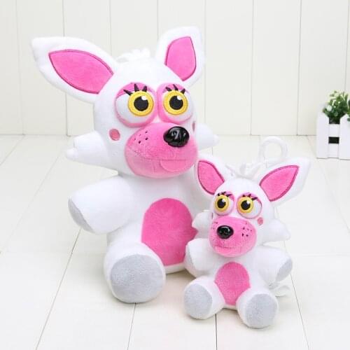 14cm / 25cm FNAF Five Nights at Freddys Mangle Funtime Foxy plush toys keychain pendant fnaf plush foxy children