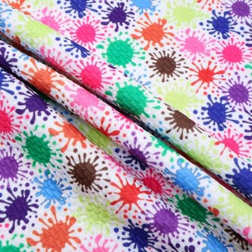 50cm*155cm Flower Floral Bullet Texture Liverpool Fabric Stretch Knit Fabric Sewing Quilting For Dress Hair Band,c17469