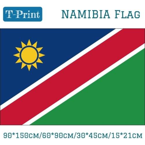 90*150cm/60*90cm/15*21cm Namibia National Flag 30*45cm Car Flag 3x5ft Polyester Banner For National Day / Olympic Games / Event