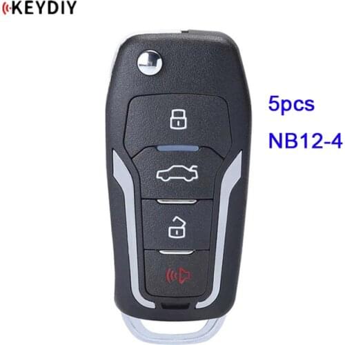 KEYDIY NB12-3+1 NB12-4 Multi-functional Universal Remote Control Fob NB Series for KD900 URG200 KD-X2 All Functions in One