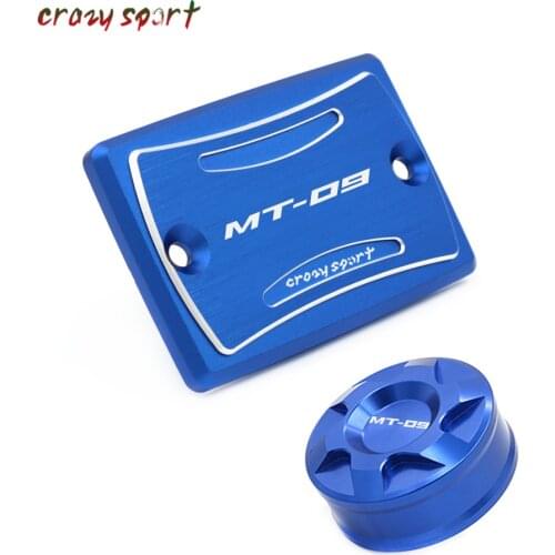 Front &Rear Brake Fluid Reservoir Cover For YAMAHA MT09 FZ09 Motorcycle Master Cylinder MT-09 FZ-09 Accessories 14 2020