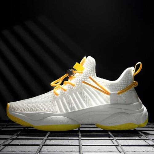 FLARUT Men Running Shoes Adult Athletic Trainers Outdoor Breathable Fitness Sneakers Sport Gym Shoes Male Basket Footwear