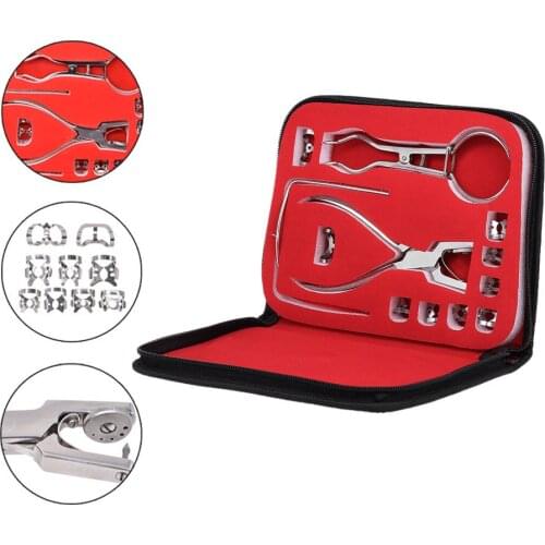 Dental Dam Hole Puncher Set Puncher Pliers for Dentist Dental Dam Perforator Dental Rubber Dam Puncher Orthodontic Tools