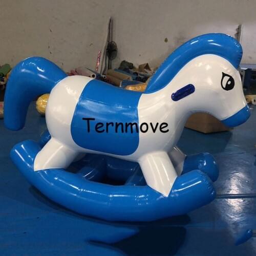 Ride on inflatable pony rocking horse for Kids Inflatable Animals Ride on toys Rocking Horse Animal Riding Toys